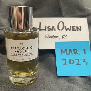 Pistachio Brûlée Hair and Body Mist